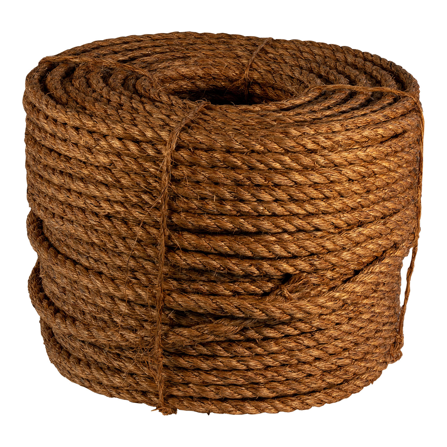 8mm SISAL ROPE natural fibre 3-strand twisted abrasion resistant 