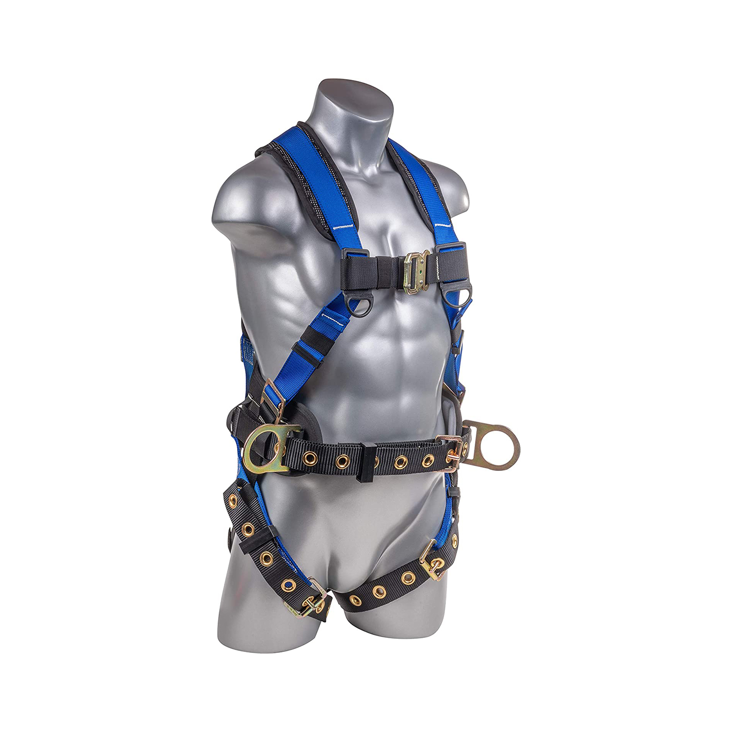 Full Body 5 point Harness, Padded Back Support, QuickConnect Buckle